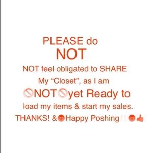 Not For Sale = Buyer/Seller Note ONLY